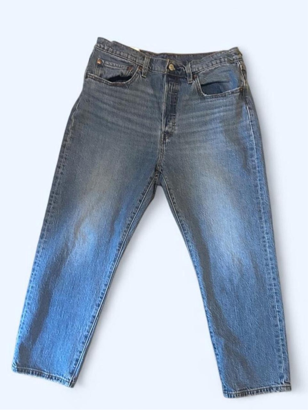 Levi's 501 Women's Boyfriend Jeans - Light Blue Wash